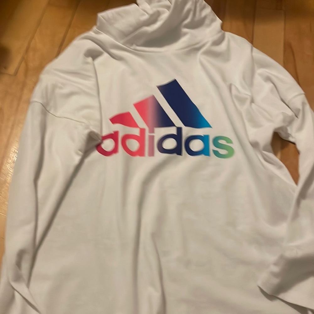 Size L (14) Adidas long sleeve hoodie